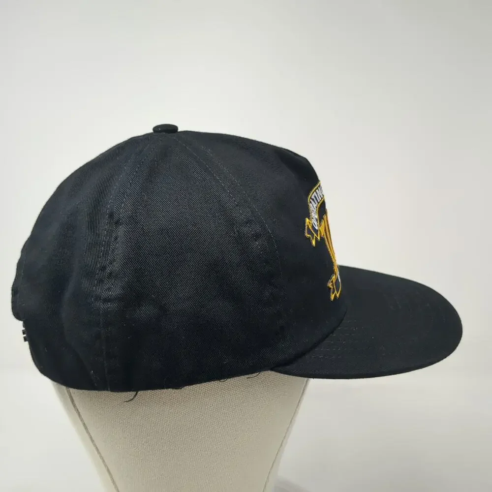 American Screen Printing 5 Panel Black One Size IUOE Local 286 Snapback Hat